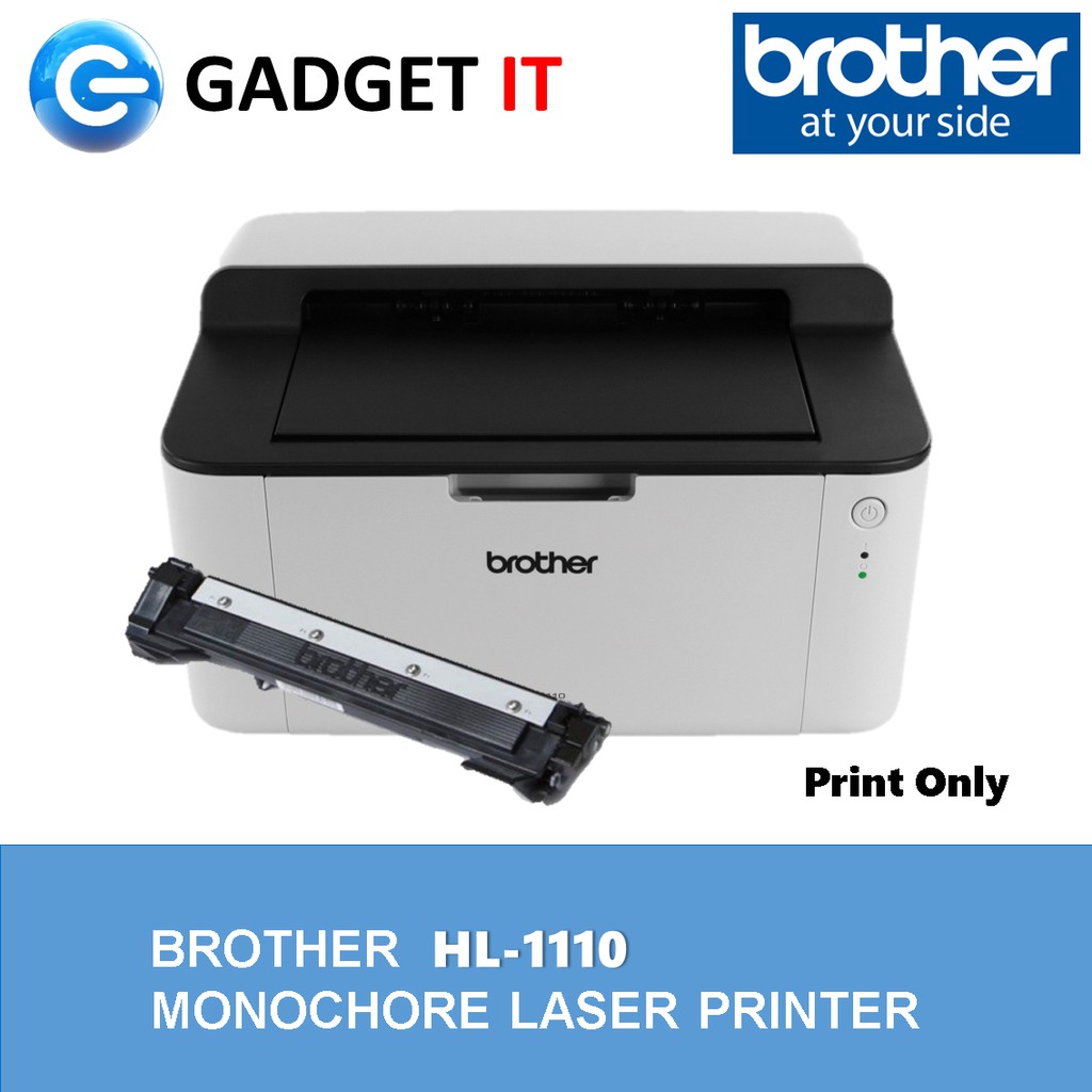 Brother HL1110 Monochrome Laser Printer Shopee Philippines