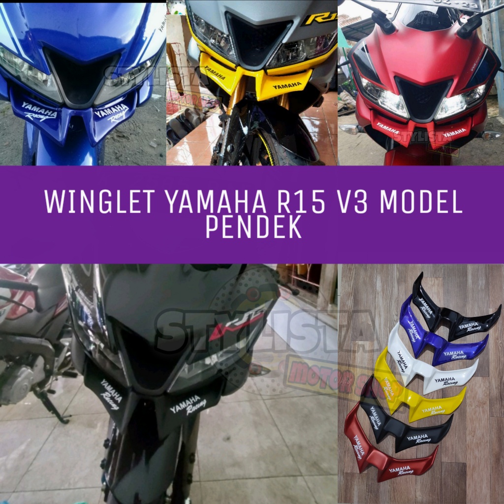 Winglet R15 V3 Short MODEL R15 V3 VVA | Shopee Philippines