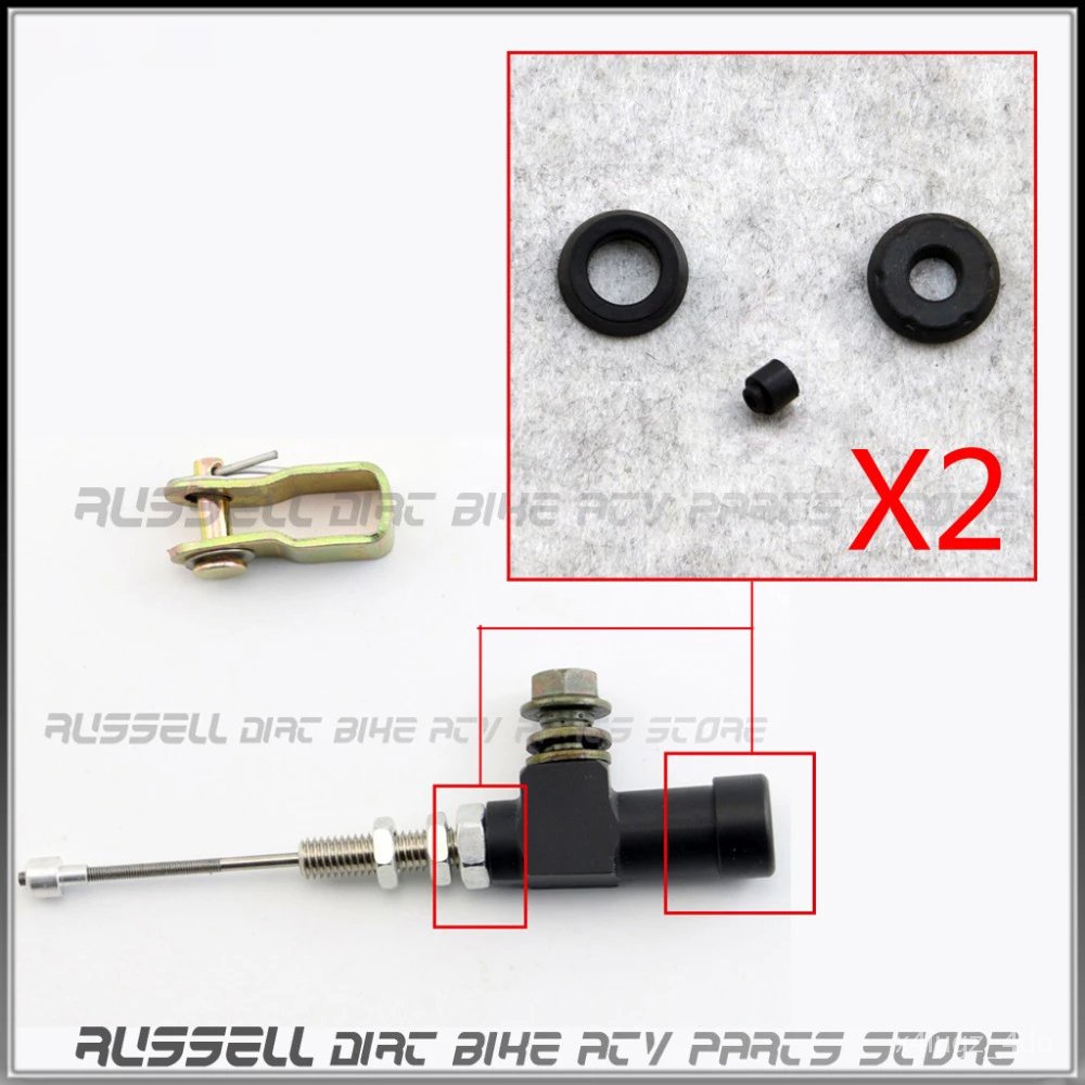 Motorcycle Refit Hydraulic Clutch Slave Cylinder Pump Leakage Repair Kit Dirt Pit Bike LxWy