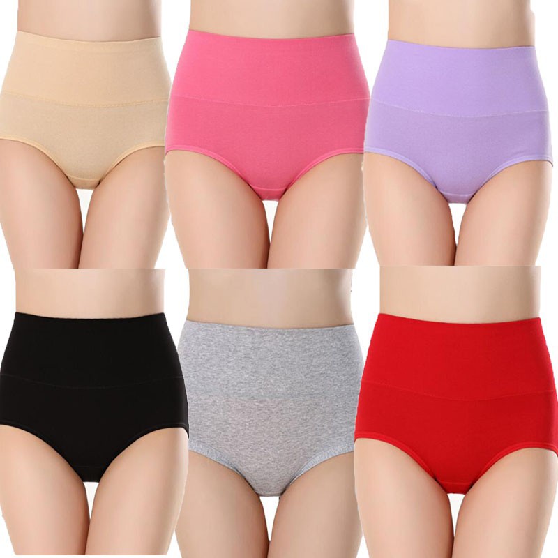 High Waist Brief Tummy Control Panties