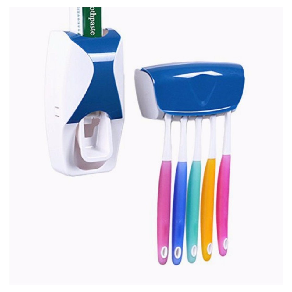 Toothpaste Dispenser Automatic Squeezer and Holder (Blue) Marvelous ...
