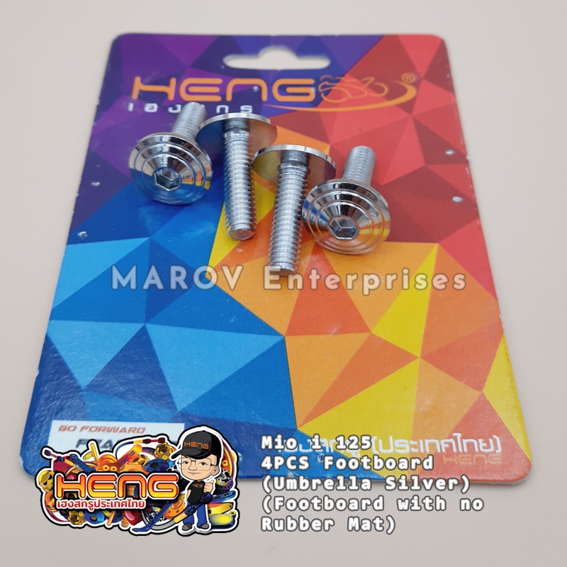 Mio i 125 Footboard Bolts from HENG Screw Thailand Shopee Philippines