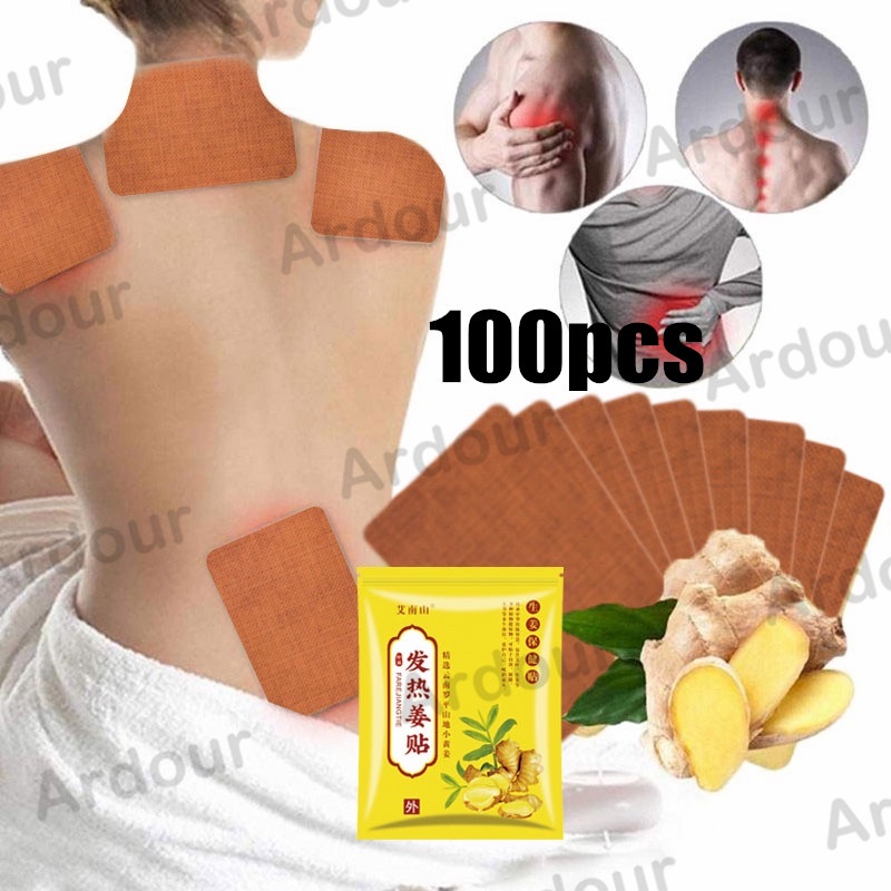 [BUY 1 TAKE 1]Herbal Ginger Patch 100pcs Lymphatic Detox Healing Ginger ...