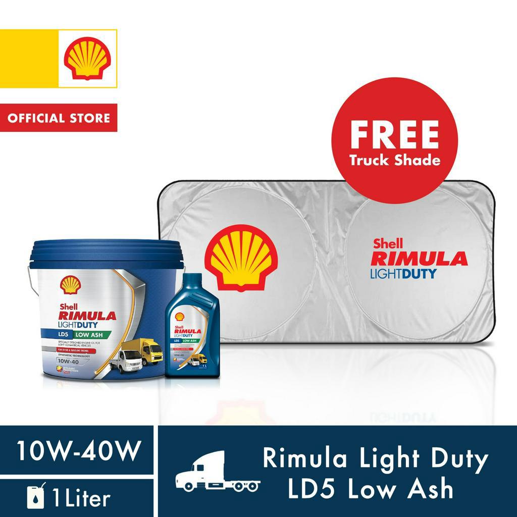 Shell Rimula Lightduty LD5 Low Ash 10W-40 7.5Liter | Shopee Philippines