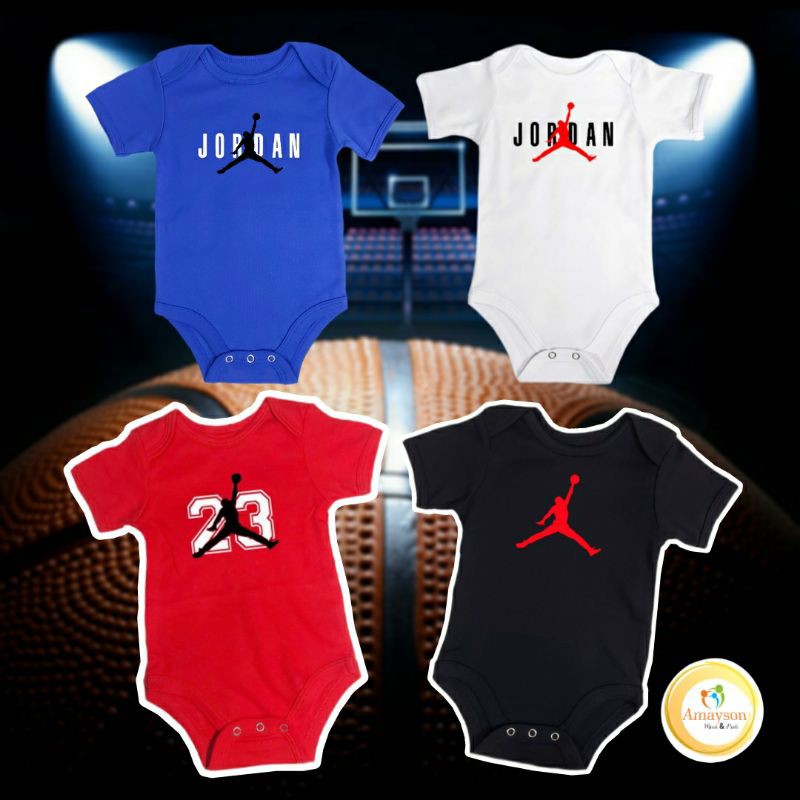 Baby best sale jordan onesies