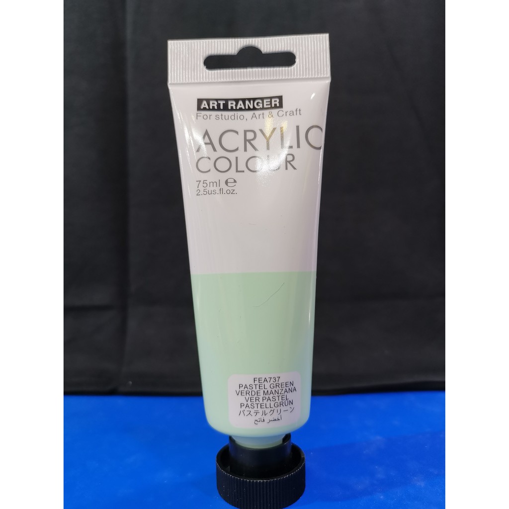 [75ml] Art Ranger Acrylic PaintPASTEL Colors Shopee Philippines