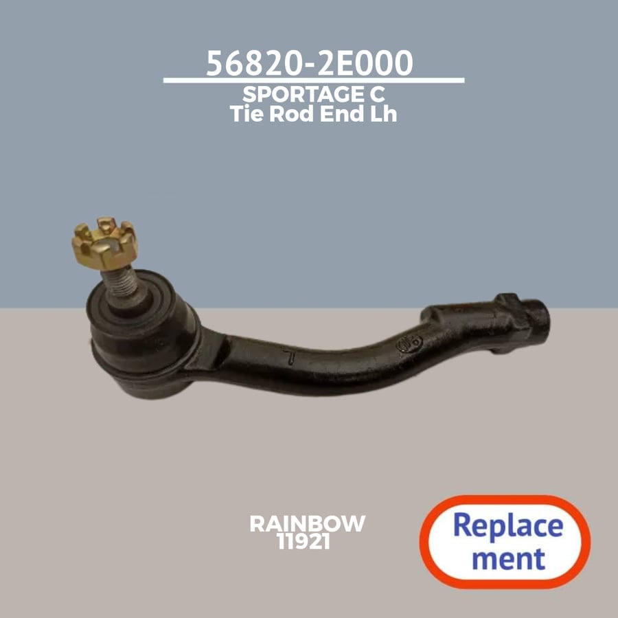 Tie Rod End LH for KIA SPORTAGE C [Replacement] Part; 568202E000