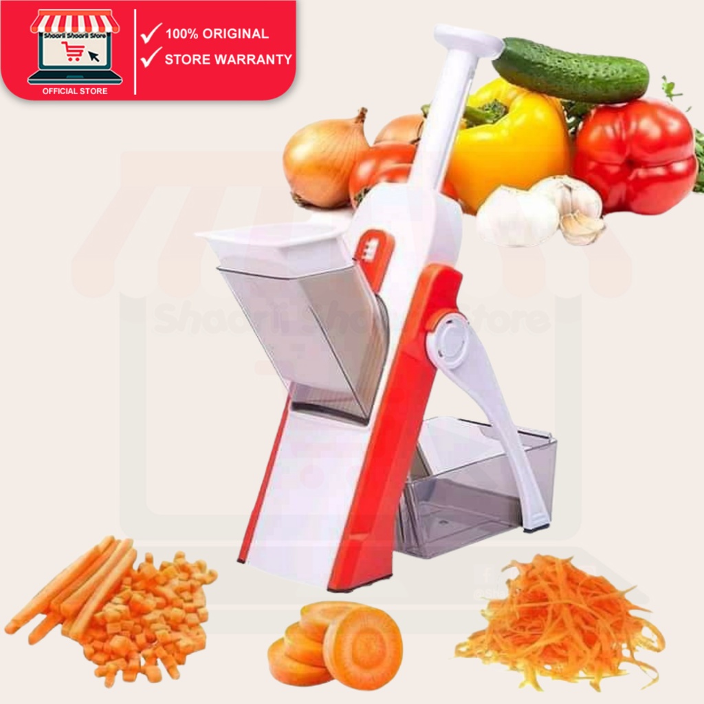 Multifunctional Safe Slice Mandoline Adjustable Food Chopper Food