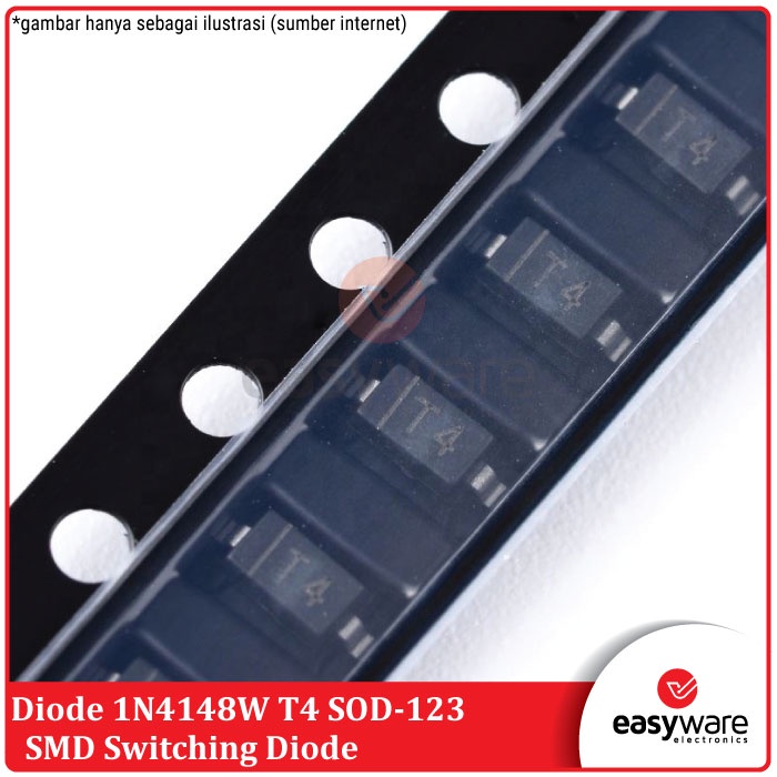 Diode 1N4148 SOD123 1N4148W T4 SOD-123 Switching Diode 1N4148 SMD ...