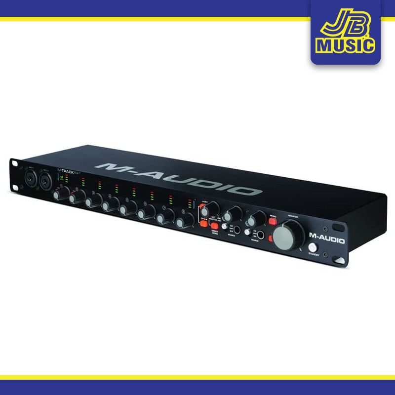 M-Audio M-Track Eight, 8-Channel High-Resolution USB 2.0 Audio ...