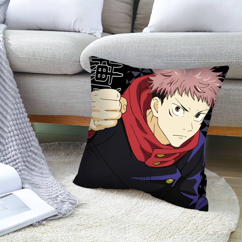 Anime Jujutsu Kaisen Sukuna Cosplay Pillow Case Hug Body Cover Gift 