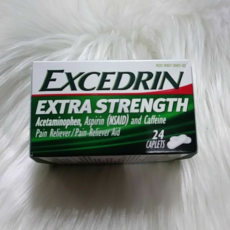 Excedrin Extra Strength & Excedrin Migraine 24ct Shopee Philippines