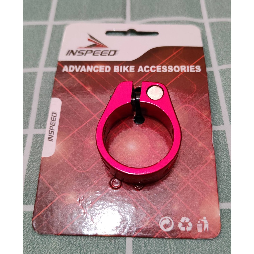 INSPEED Bike Seat Post Stainless Alloy MTB Seatpost and Seat Clamp Size