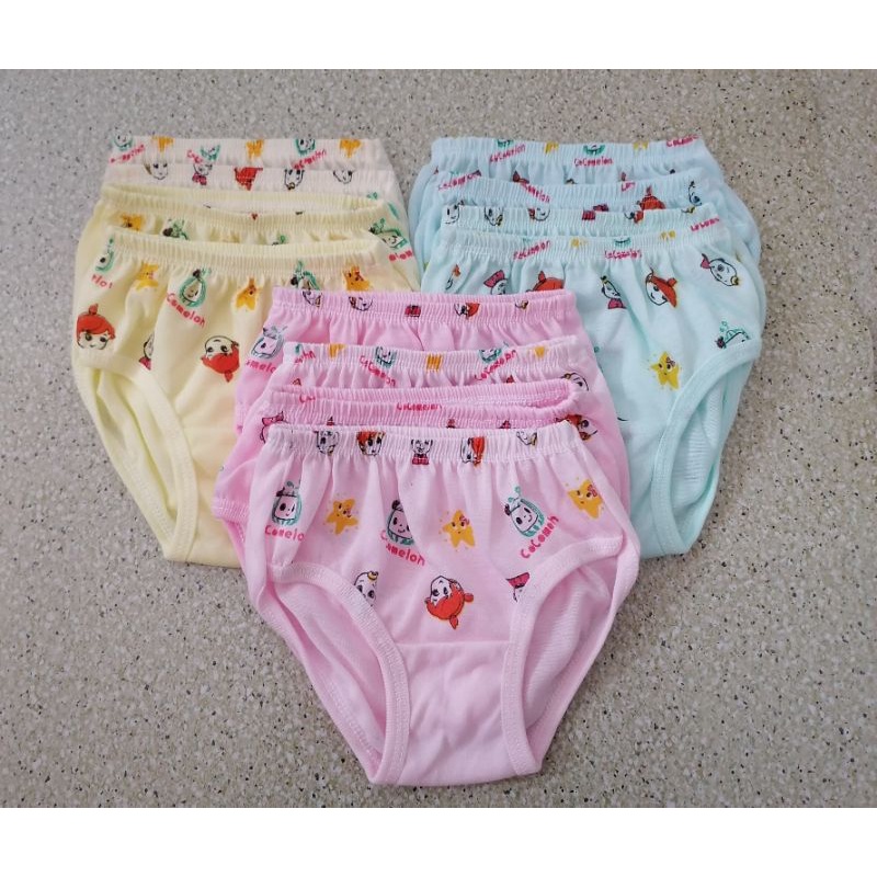 Coco Melon girls Underwear Multipack Briefs  