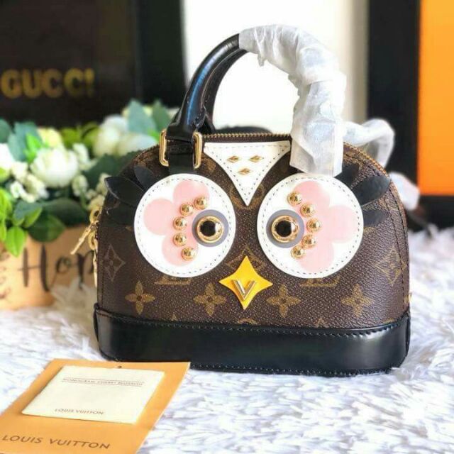 Louis Vuitton alma owl ltd, Luxury, Bags & Wallets on Carousell