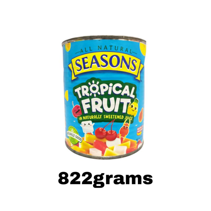 Seasons Fruit Cocktail 822grams new Packaging Shopee Philippines