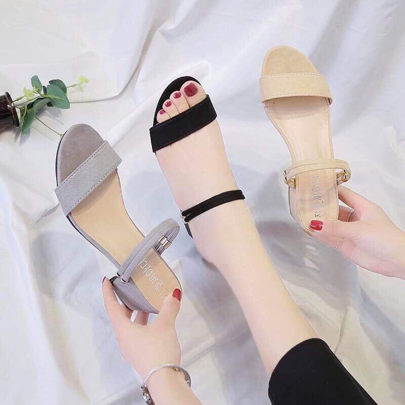 Korean sales sandals shopee