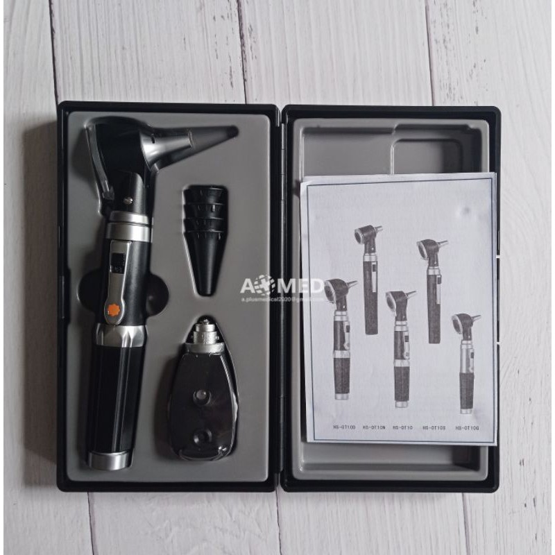 Fiber Optic ENT Otoscope Ophthalmoscope LED Diagnostic Set Shopee Philippines