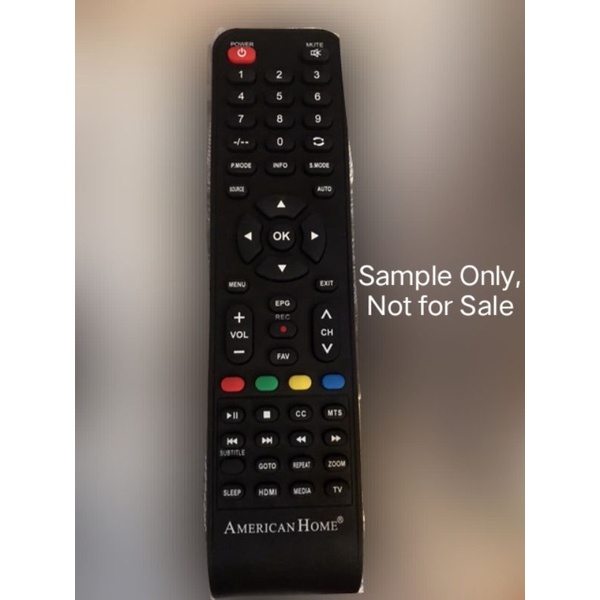 American Home TV Remote - Please READ the Description | Shopee Philippines