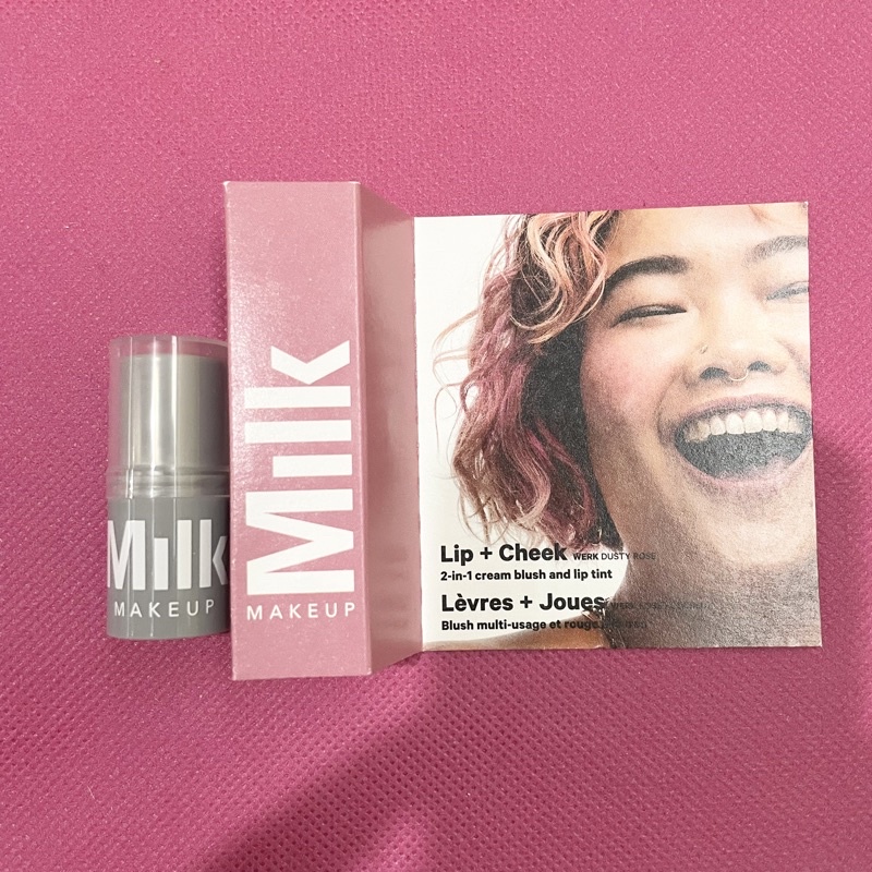 NEW STOCK Milk makeup lip and cheek in werk blush / Milk makeup werk