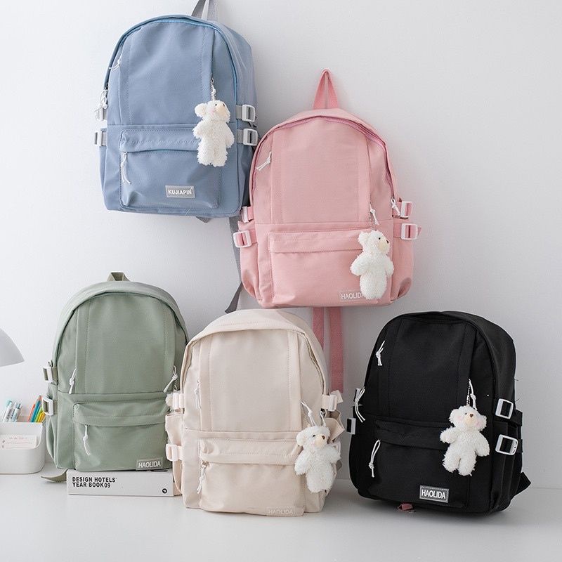 Yco Fashion Solid color forest girls backpack series #8136 | Shopee ...