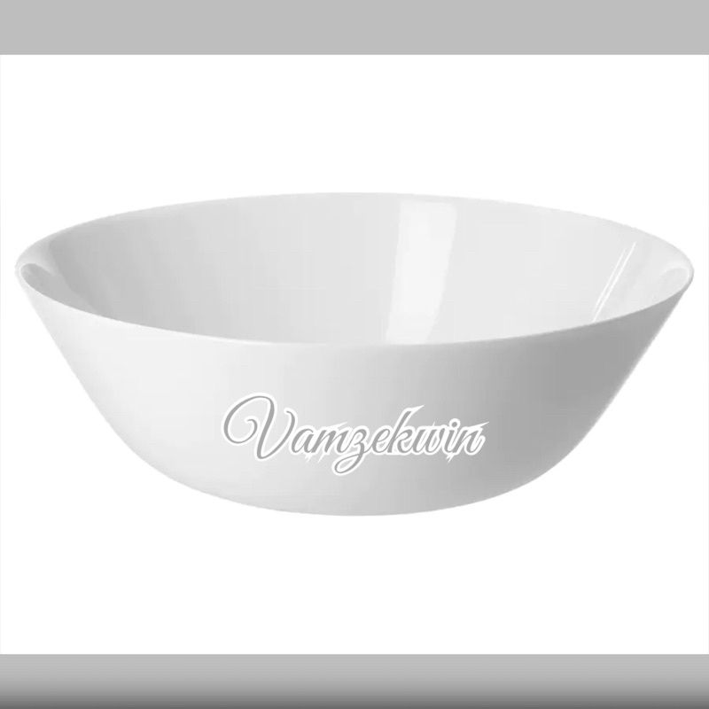ÌKEA Serving bowl, white23 cm (9 ") Shopee Philippines