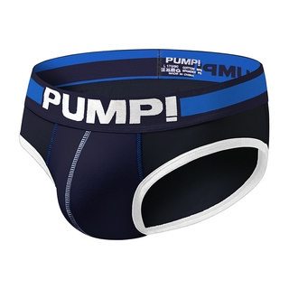 【RAYCOOL】PUMP Sexy Cotton Brief For Men Sport Style Mens Underwear