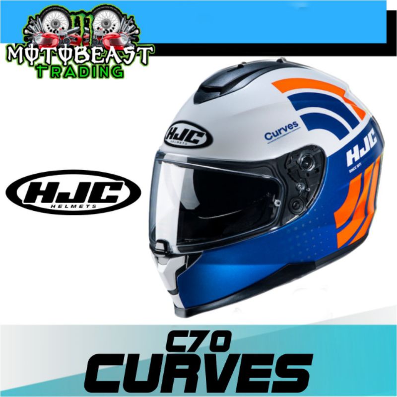 Hjc dual sale visor helmet