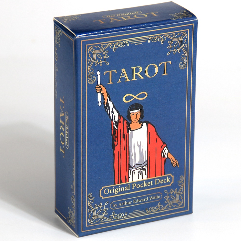 Tarot Original Pocket Deck Divination Tarot Decks Cards Game for Family ...