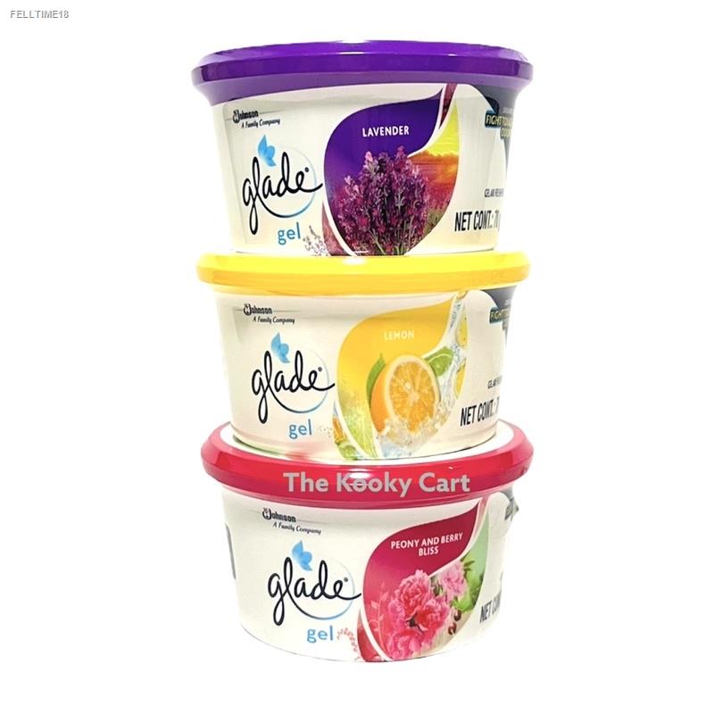 Glade Mini Gel Airfreshener Car /Room Air Freshener Scented Shopee