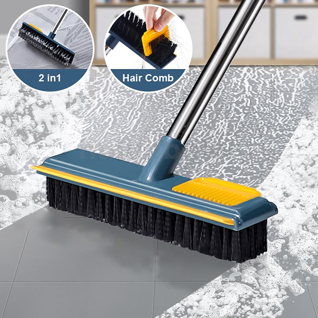 Long Handled Floor Brush Grout Scrubbing Brushes For Bathroom Tub Tile Grout Kitchen Swimming