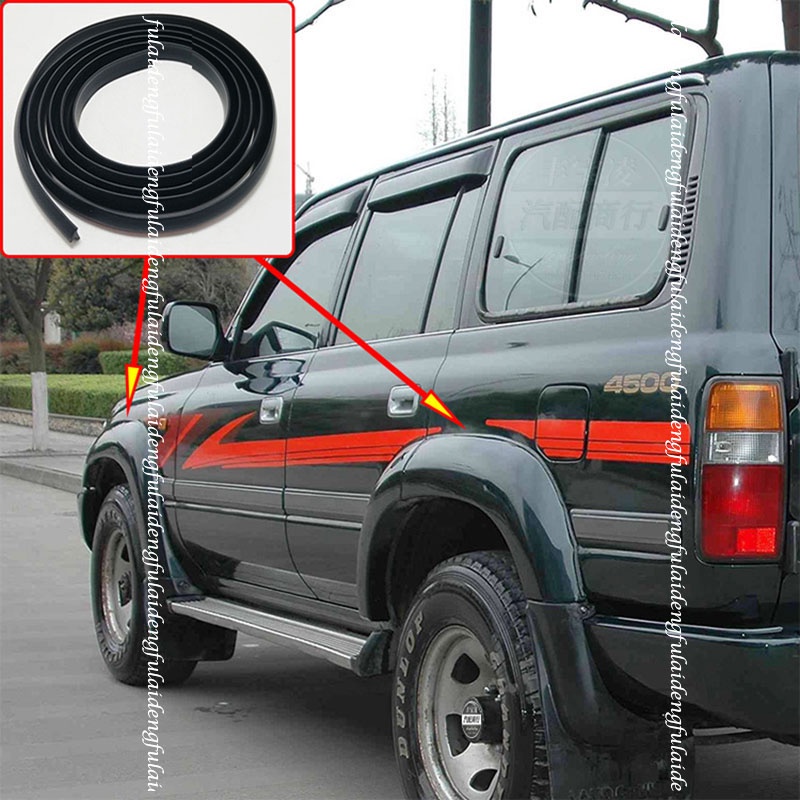1.5M Fender Flares Wheel Arches Wide body rubber beading rubber lining