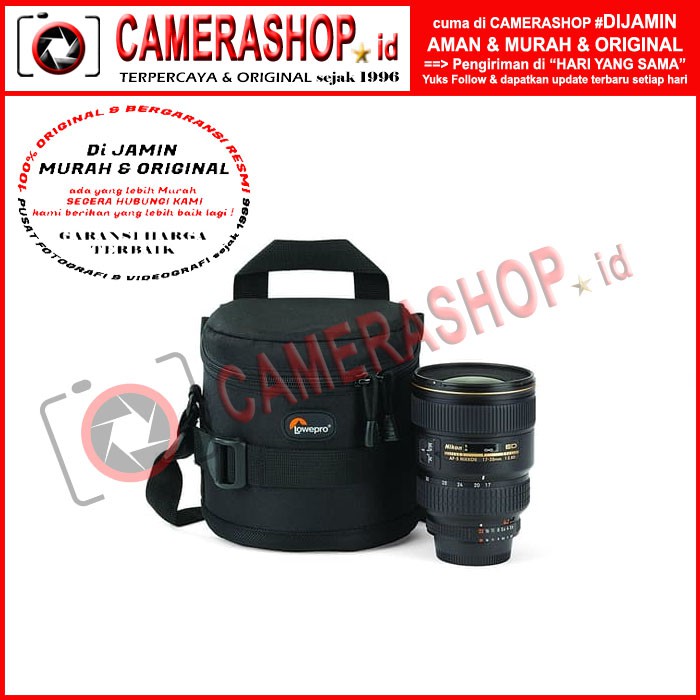Lowepro Lens Case | Protective Case For 24-70mm F/2.8 Style Lenses (11x14cm)