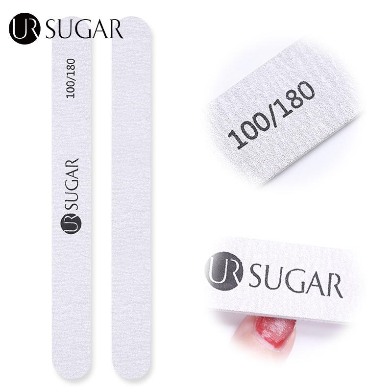 UR SUGAR Grinding Sanding Nail File Buffing 100/180 1pc | Shopee ...