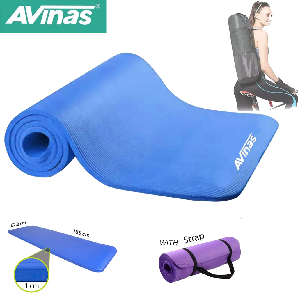 AVINAS 10mm Super Extra Thick Yoga Mat -NO NET BAG