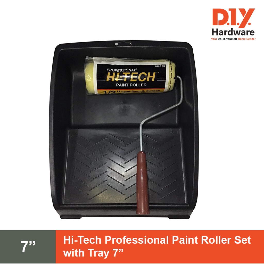 HiTech Paint Roller With Handle and Tray Shopee Philippines