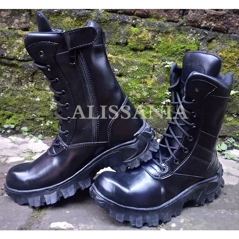 Pdl Shoes Rate SAFETY BOOTS TNI/ POLRI/SECURITY Shopee Philippines