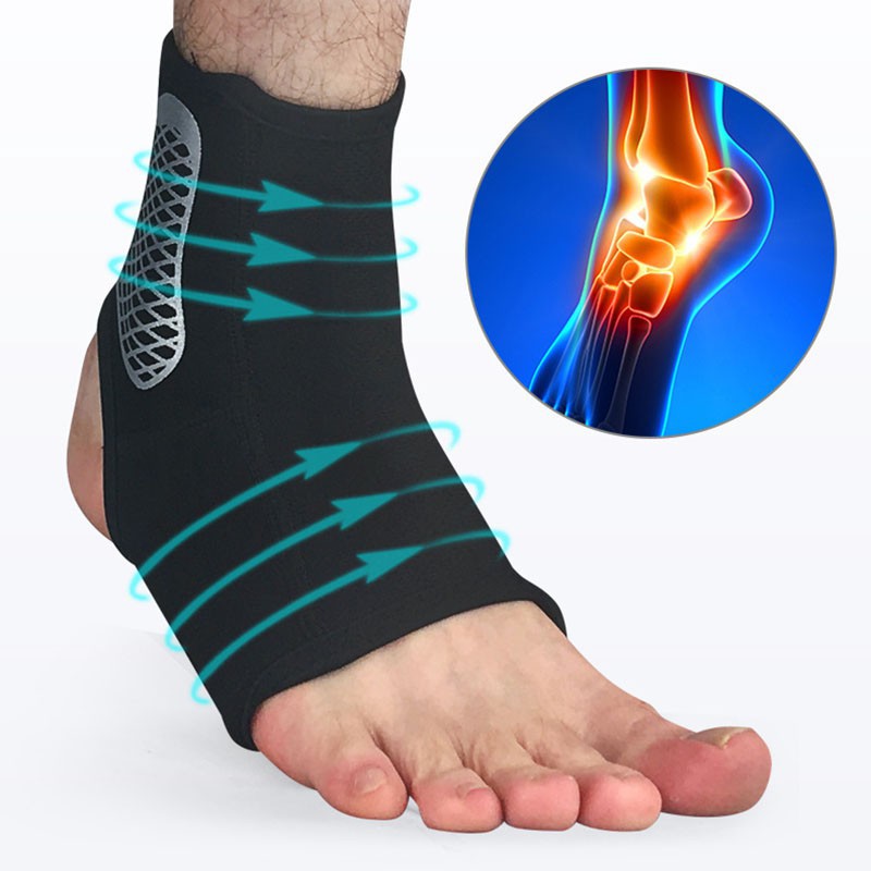 Prevent injuries 1PCS Support Sleeve Compression Protection Foot Ankle ...