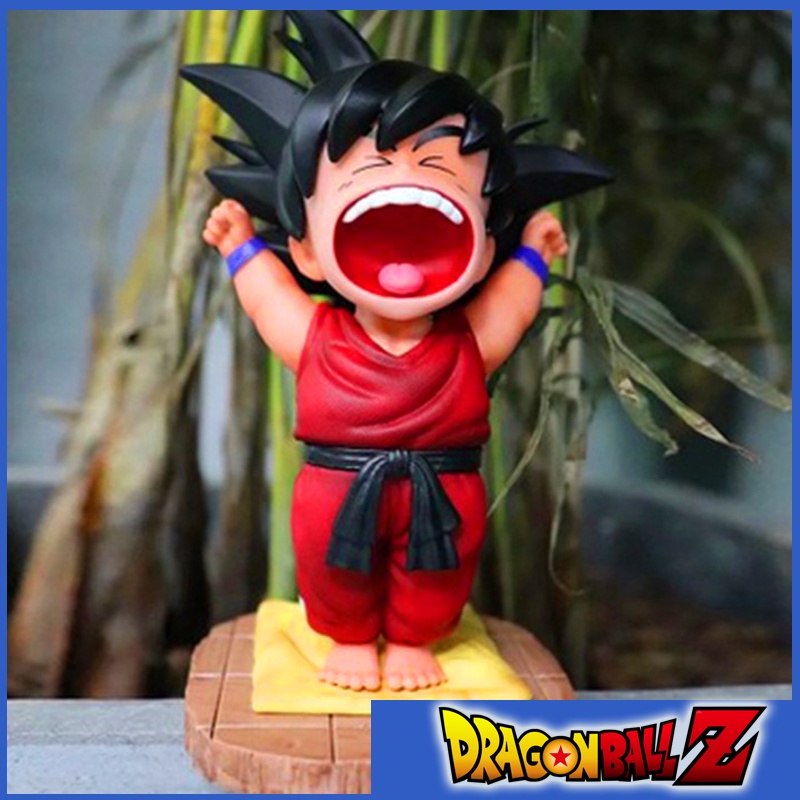 Dragon Ball Z SonGoku Wake Up Chilhood Goku Kid Goku Mini Resin GK