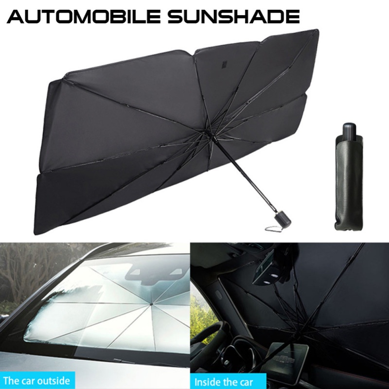 Car Sunshade Car Parasol Car Umbrella Sun Shade Cover Anti UV Portable Front Car Sun Protection Shopee Philippines