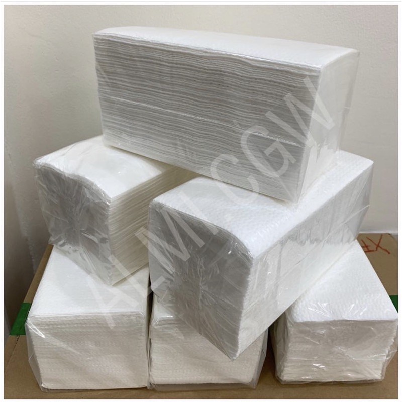 Paper Towel 150/175 pulls/box (30 packs) Interfolded Tissue 100% Virgin ...