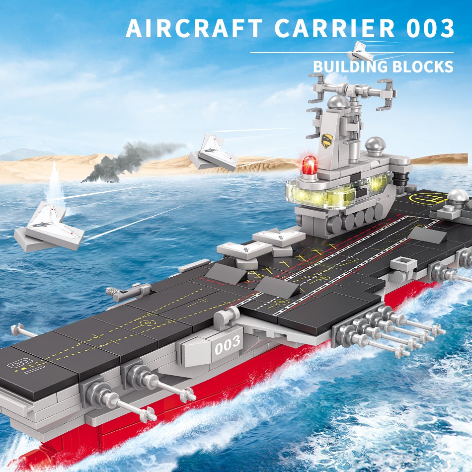 Children's articlesLego compatible Aircraft Carrier Building Blocks ...