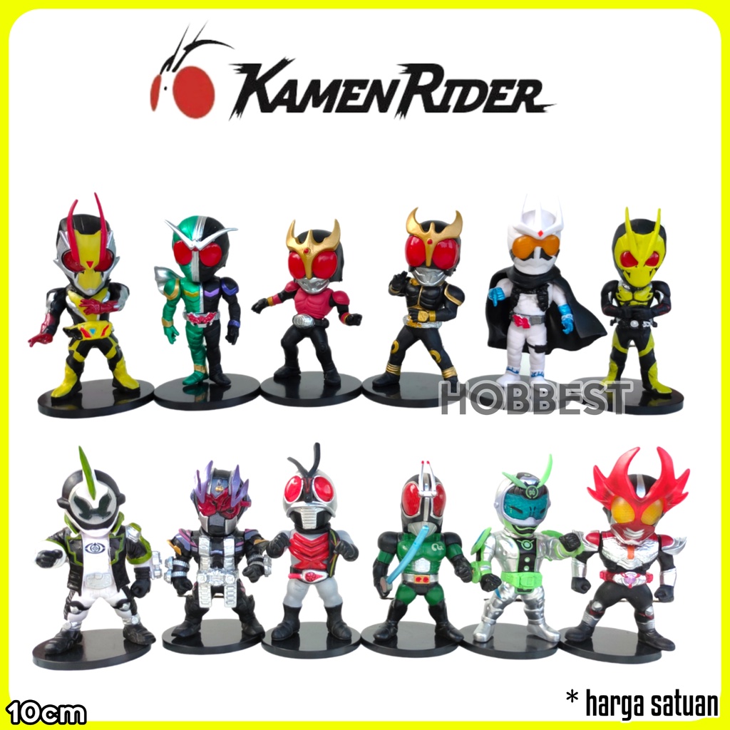 Action Figure KAMEN Rider 10cm Miniature Cake Topper Display Masked ...
