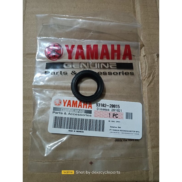 Yamaha Primary Gear Oil Seal for Mio i 125/ Aerox 9310220815 [Y58C