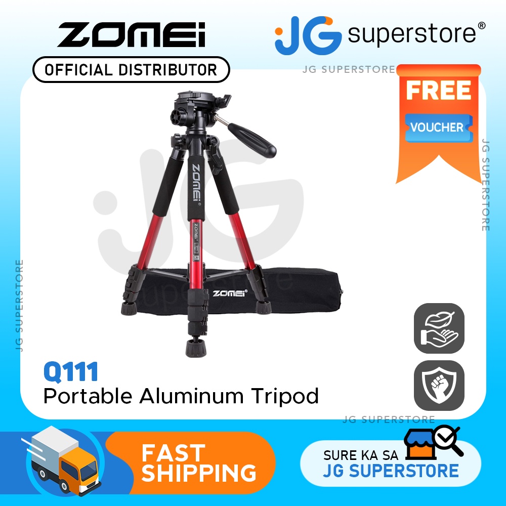 Zomei Q111 Professional Aluminum Lightweight Compact Travel Portable ...