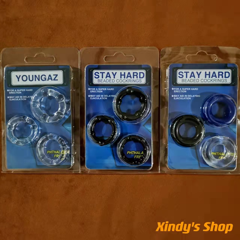 Stay Hard Beaded Penis Rings Adult Sex Toys for Men（DISCREET PACKAGING