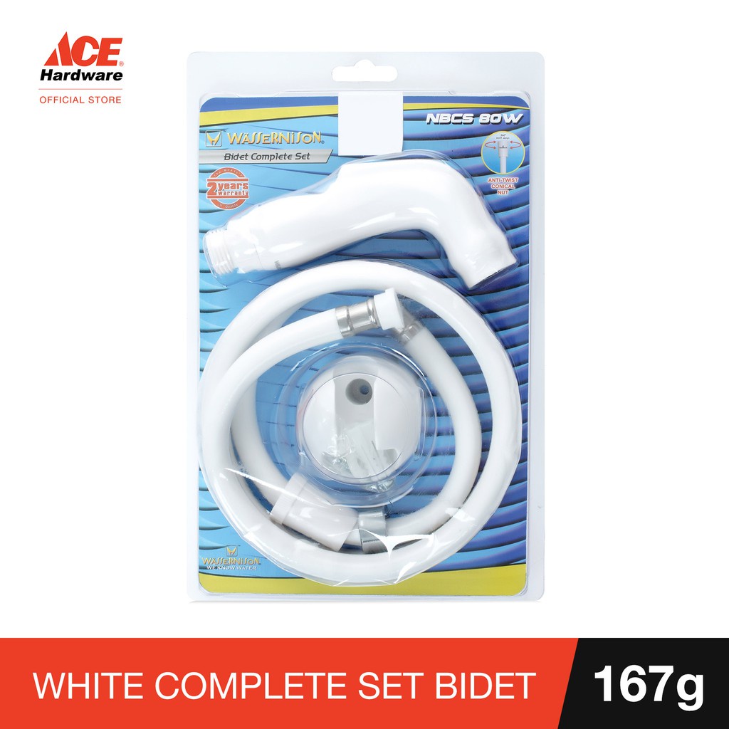 WASSERNISON Complete Set Bidet White NBCS80W Shopee Philippines