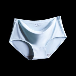Seamless Plus SIZE Underwear ice silk Panties Breathable Mid Rise Sexy Plus Panty  Panties
