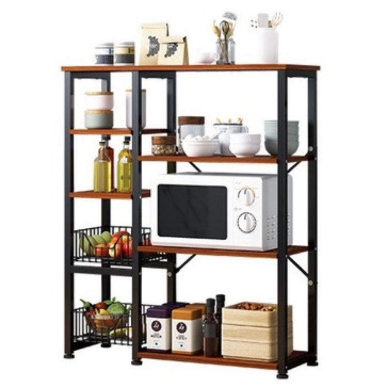 Kitchen Shelf Metal Frame Utility Storage Shelf Kitchen Baker's Rack