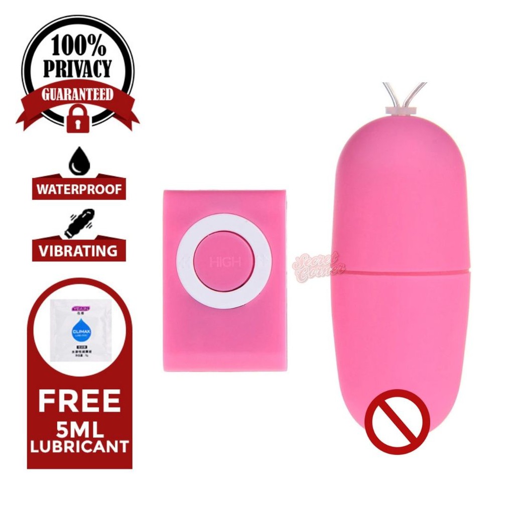 Secret Corner Mp3 Wireless Remote Control Vibrating Egg Sex Toy For Girls  And Women - Pink | Shopee Philippines